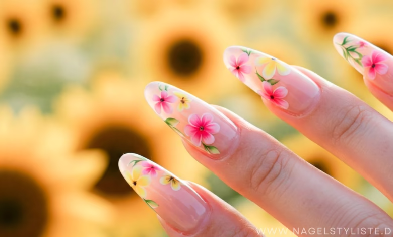 gelnägel für den sommer