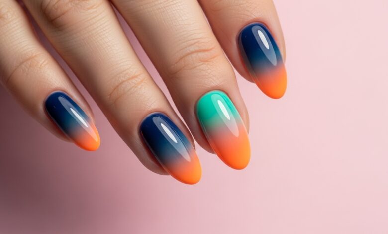Ombre NĂ€gel