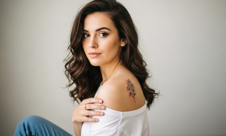 tattoo schulter frau