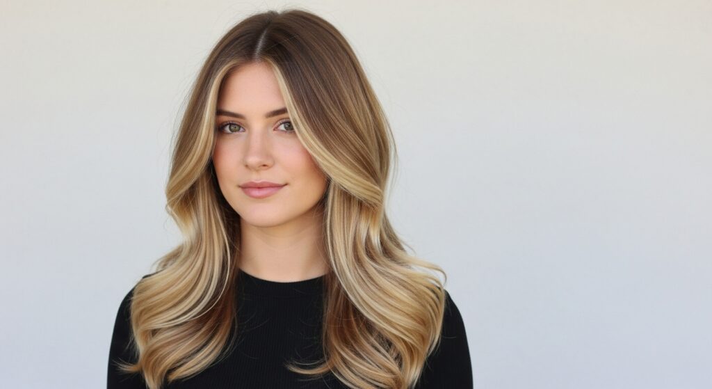 balayage blond