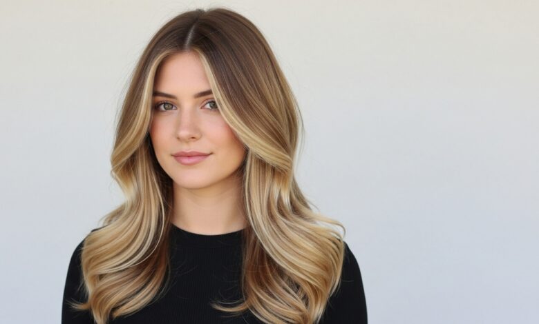 balayage blond