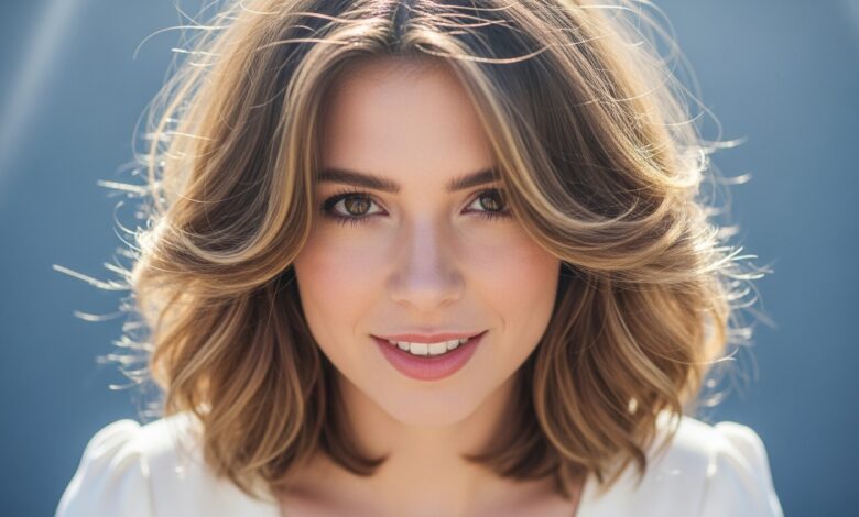 stufenschnitt mittellange haare