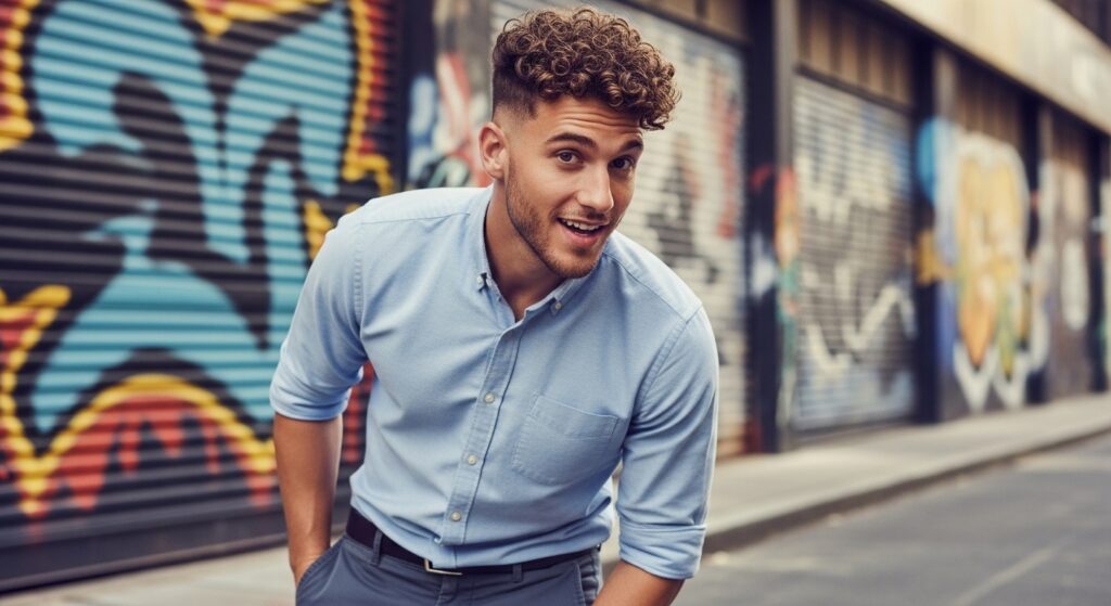 männer mit locken welche frisur