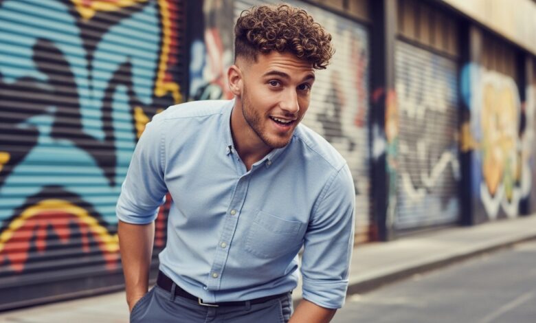 mÀnner mit locken welche frisur