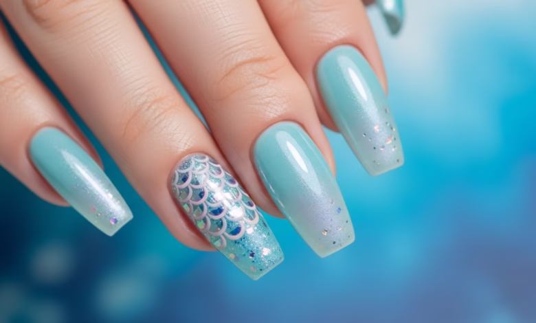 blaue NĂ€gel