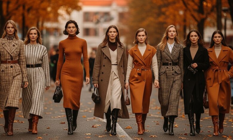 herbst outfit damen