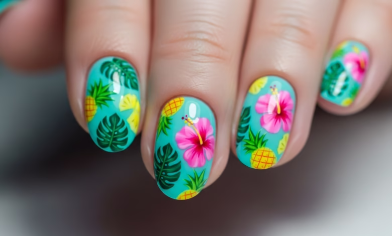 nageldesign kurze nägel