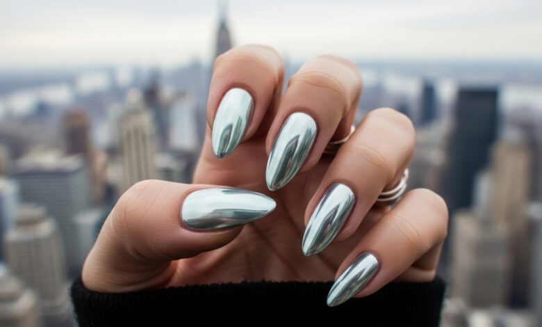 chrome nails