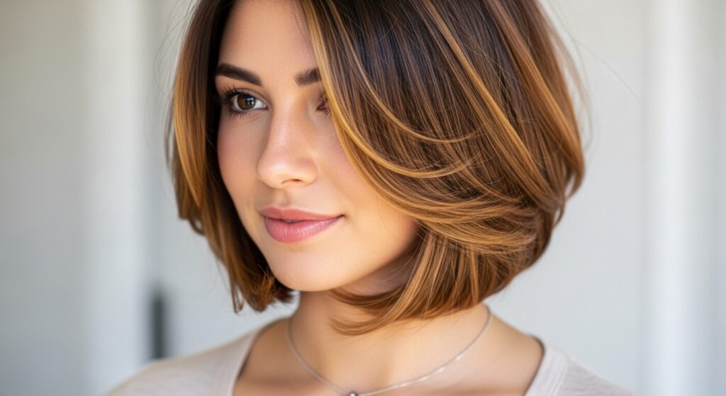 mittellang bob frisuren