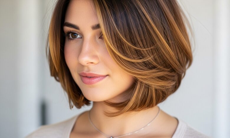 mittellang bob frisuren