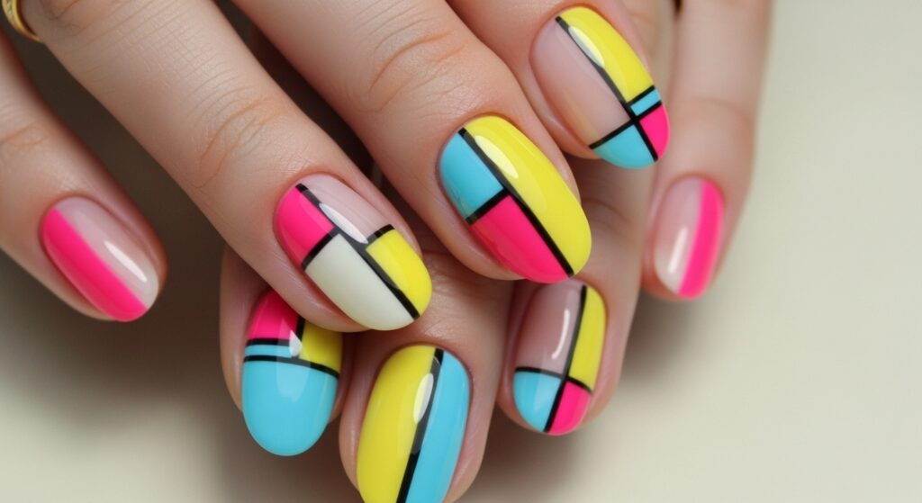 Kurze Nägel Nageldesign