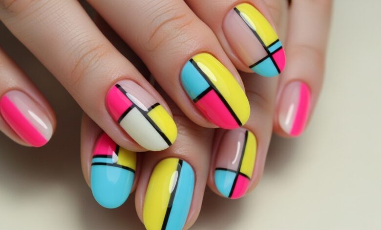 Kurze Nägel Nageldesign