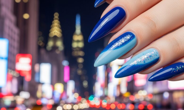 blaue NĂ€gel