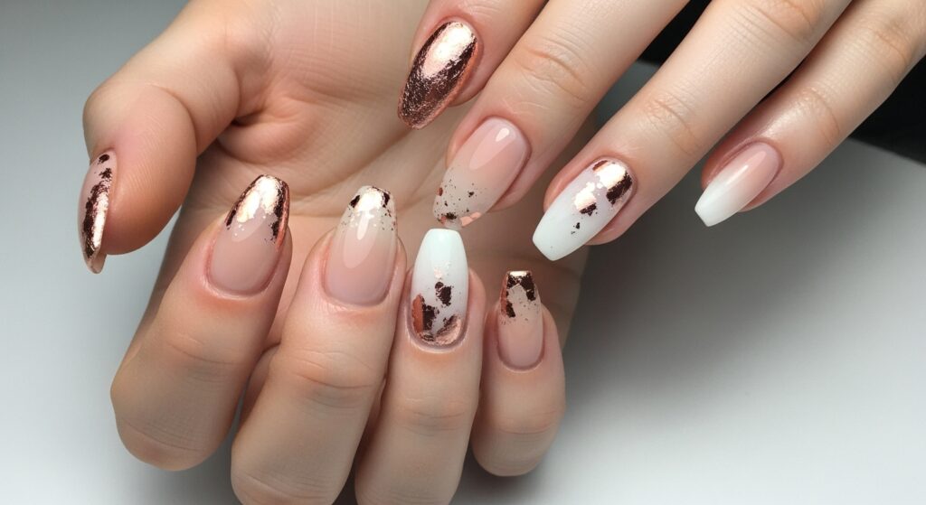 babyboomer nägel ballerina