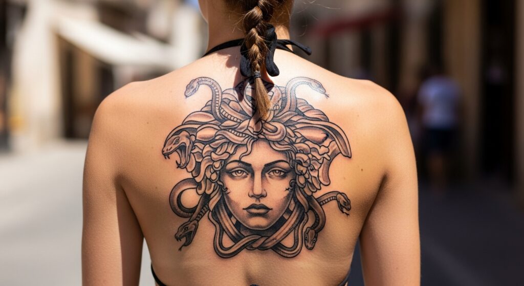 medusa tattoo design