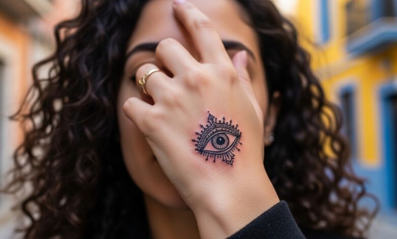 hand tattoo