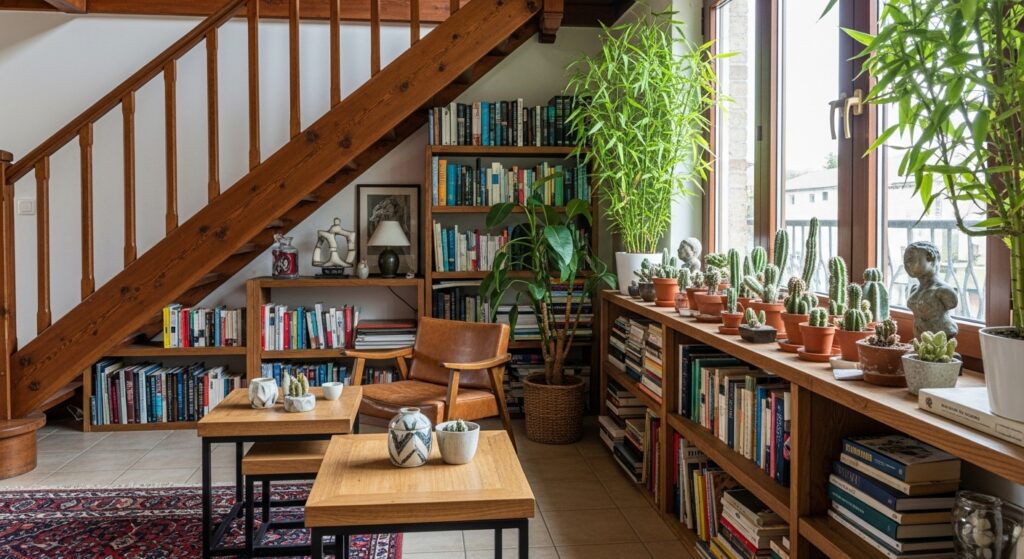 dekoration wohnzimmer ecke