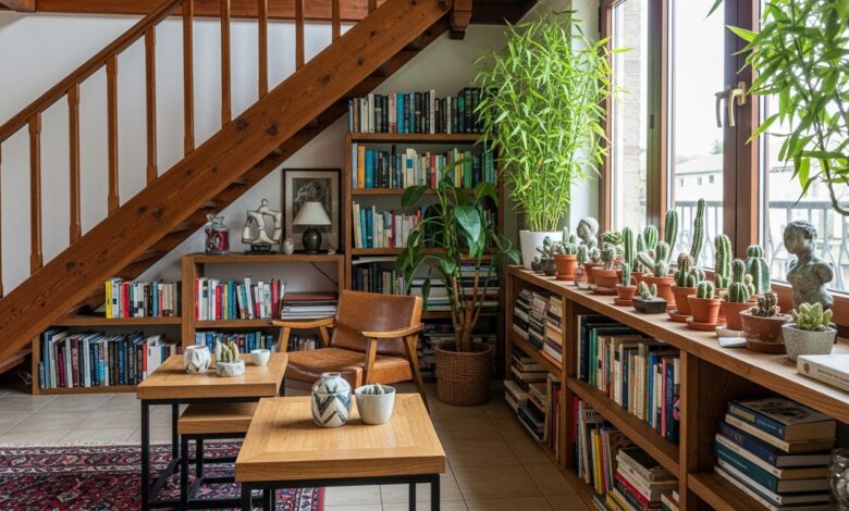 dekoration wohnzimmer ecke
