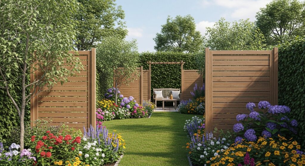 sichtschutz garten ideen