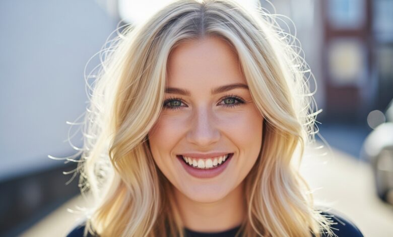 blonde strähnchen