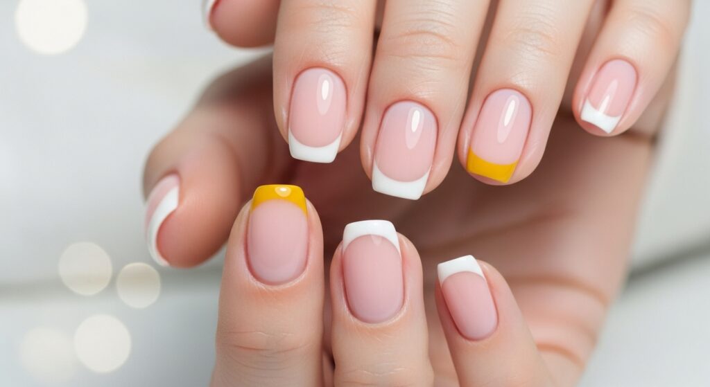 french nails kurz​