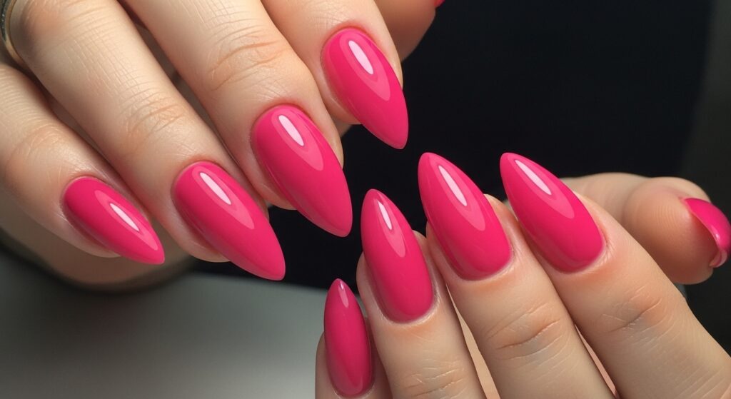 nägel rosa