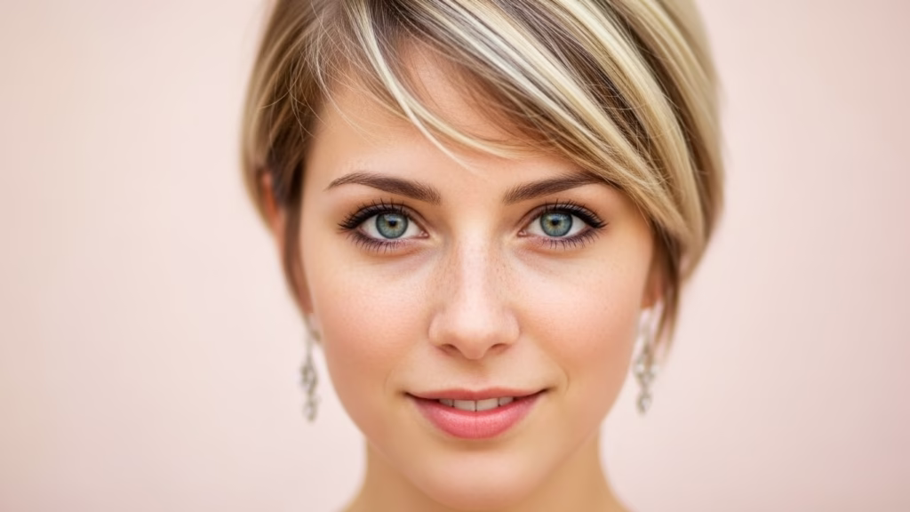 kurz haare frisuren stylen