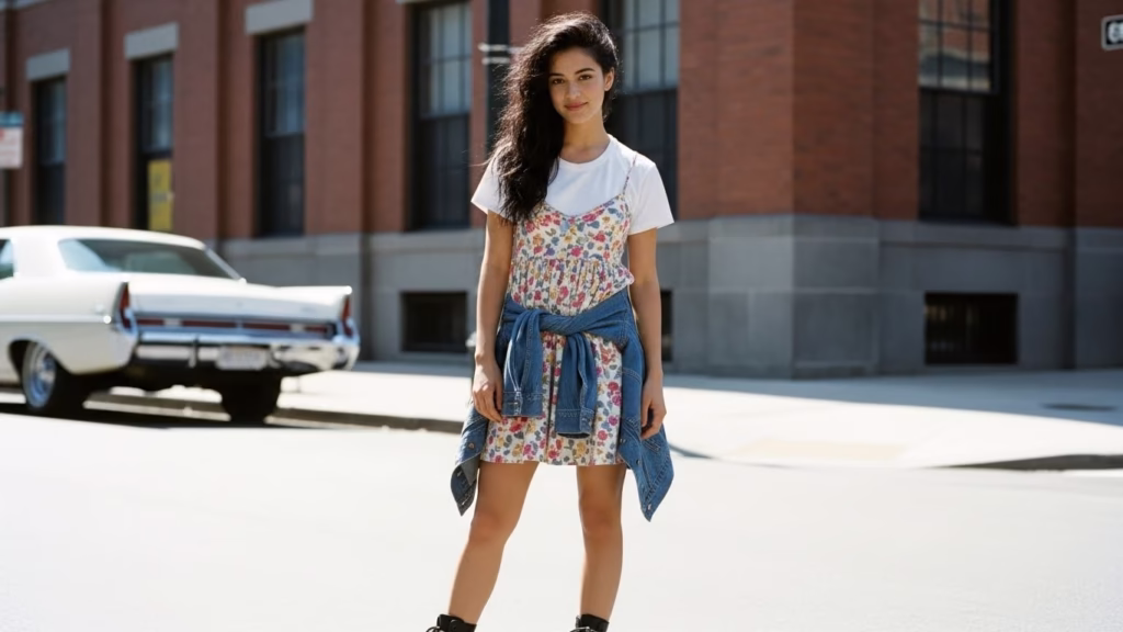 90er jahre outfit damen