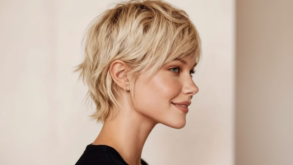 Kurzhaarfrisuren für Damen mit feinem Haar