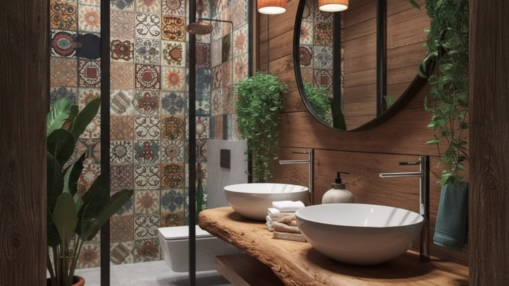 badezimmerideen fliesen