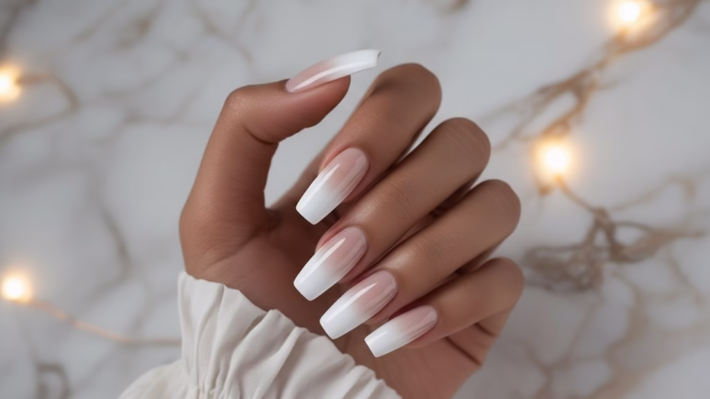 ballerina nails french