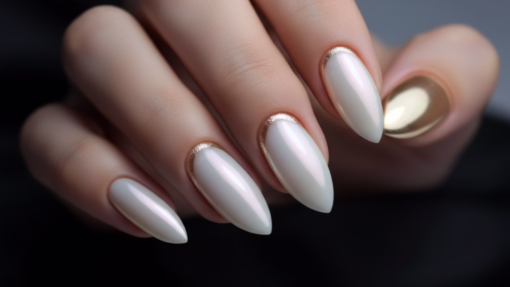 festliche nägel hochzeit