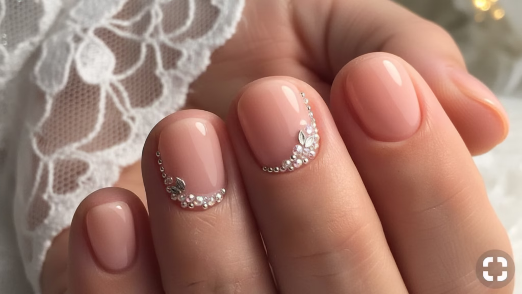 hochzeitsnägel kurz