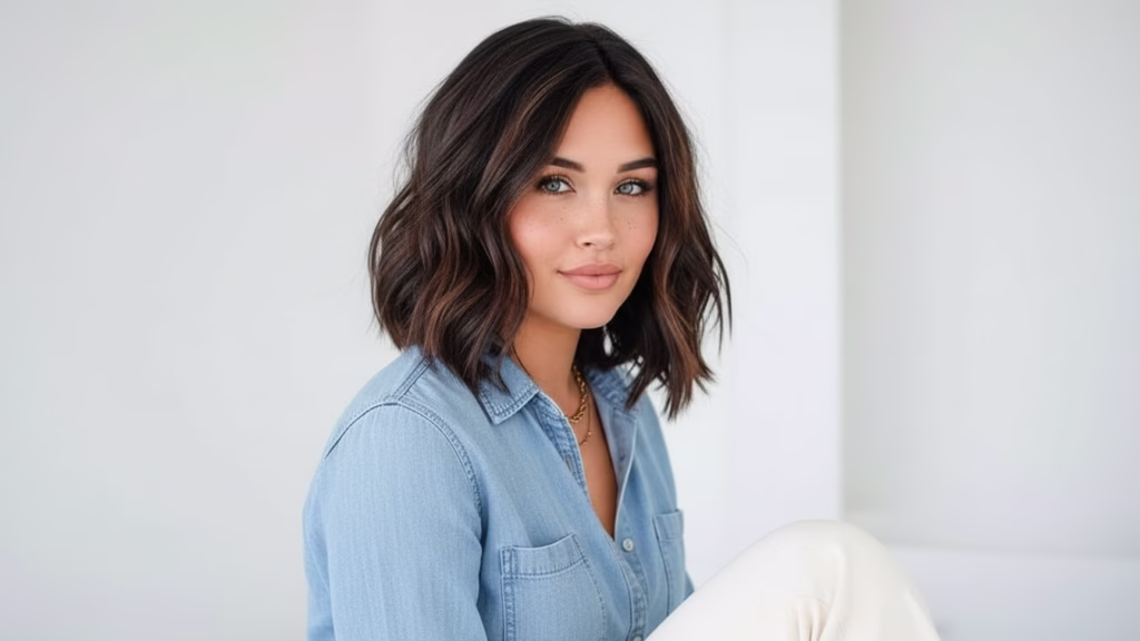 lob frisuren rundes gesicht