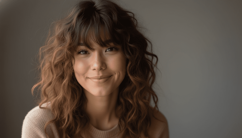 lockige haarschnitte lang