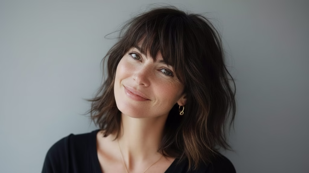 pony mit stufenschnitt