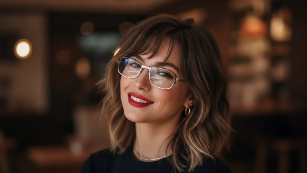 ponyfrisuren mit brille