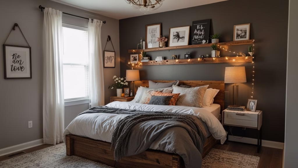 schlafzimmer inspiration grau
