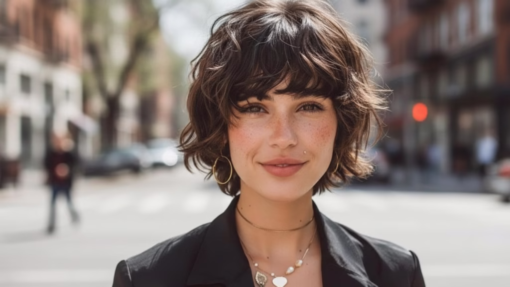 shag haarschnitt kurz