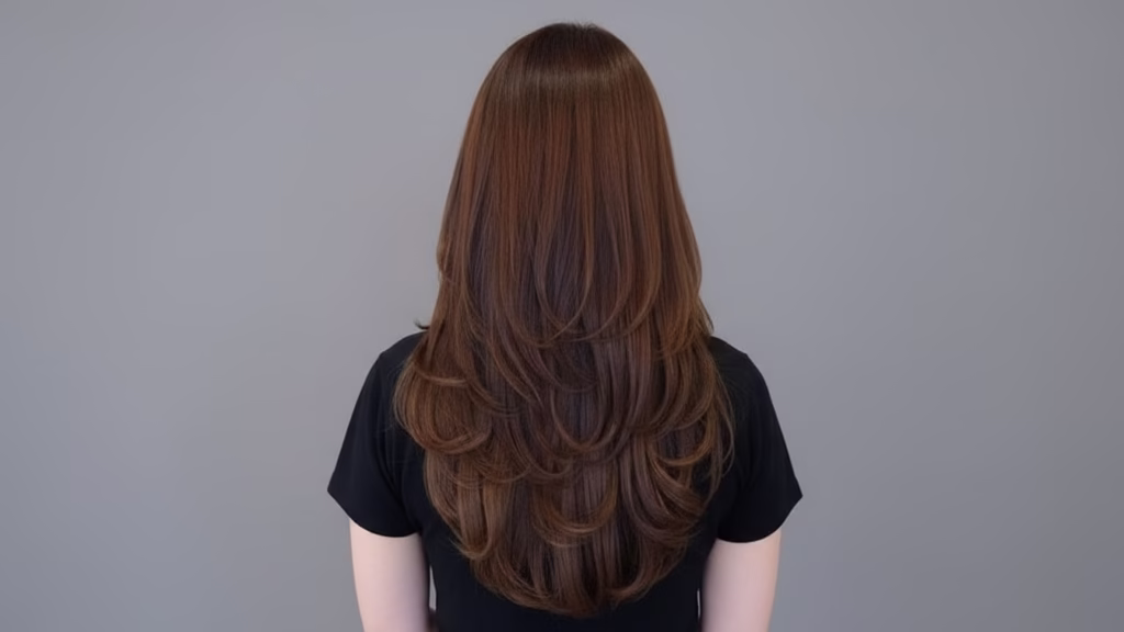 u schnitt haare lang